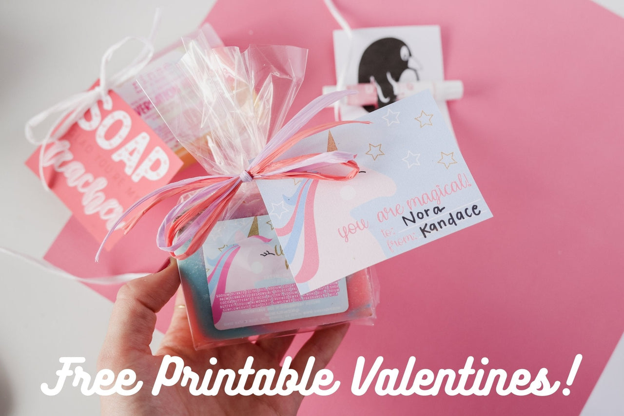 FREE Valentine Printables - Rinse Bath & Body