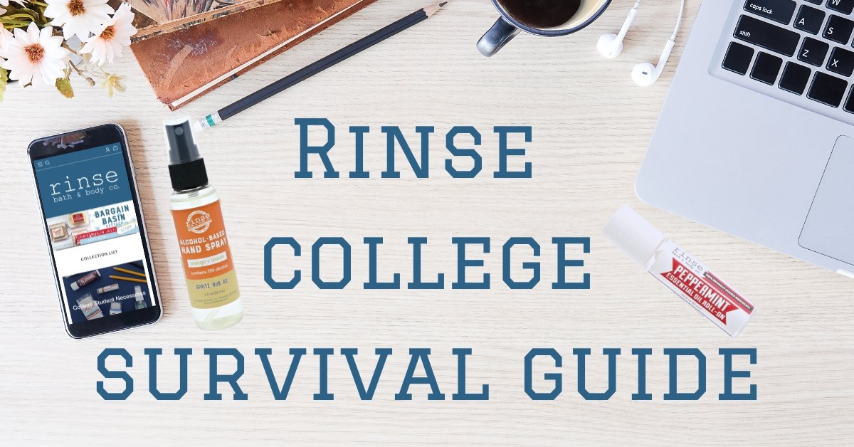 Rinse College Survival Guide - Rinse Bath & Body