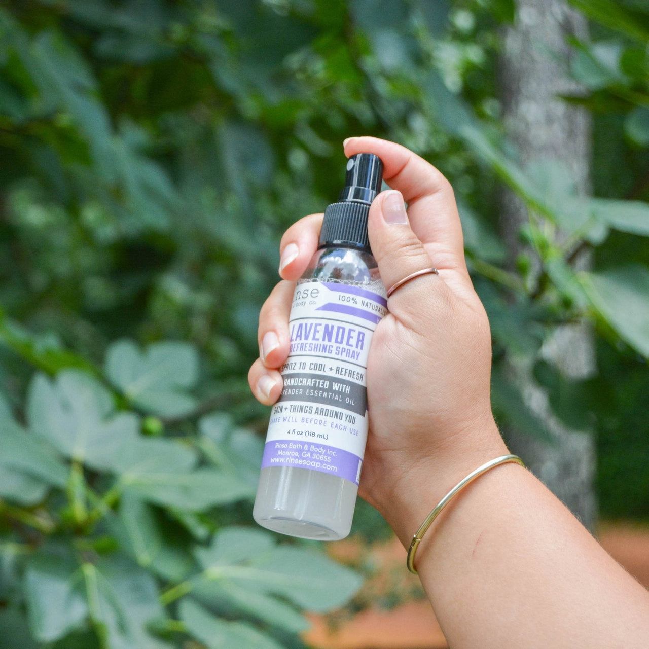 Rinse refreshing sprays