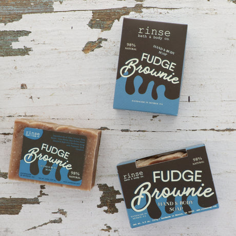 Fudge Brownie Handmade Soap — lifestyle