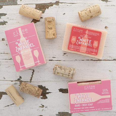 White Zinfandel Wine Soap — lifestyle