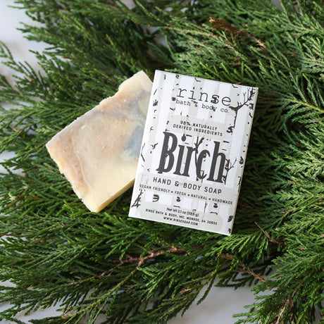Handmade Birch Soap — lifestyle