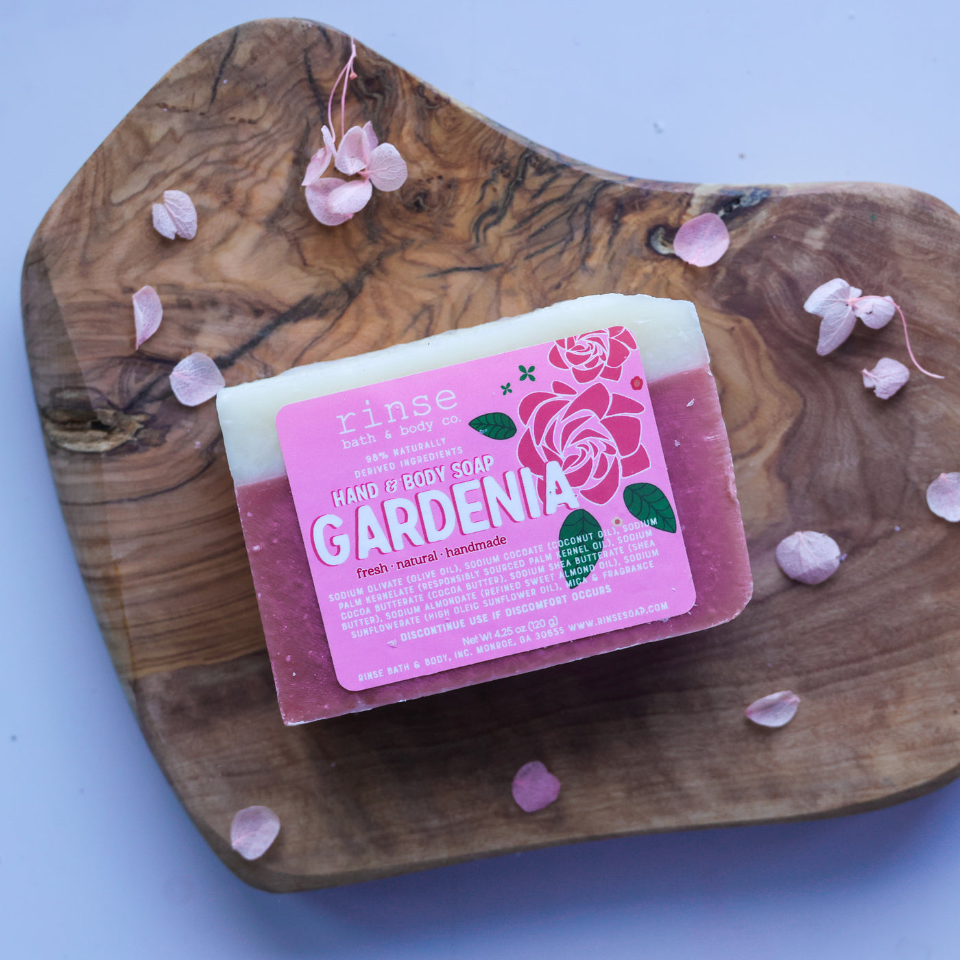 Mini Gardenia Soap — lifestyle