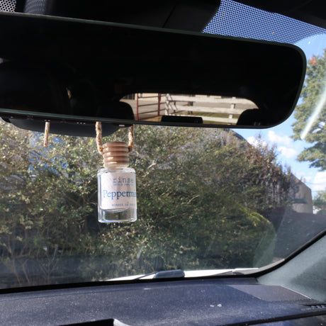 Essential Oil Car Diffuser Peppermint | Energizing Aromatherapy | Rinse