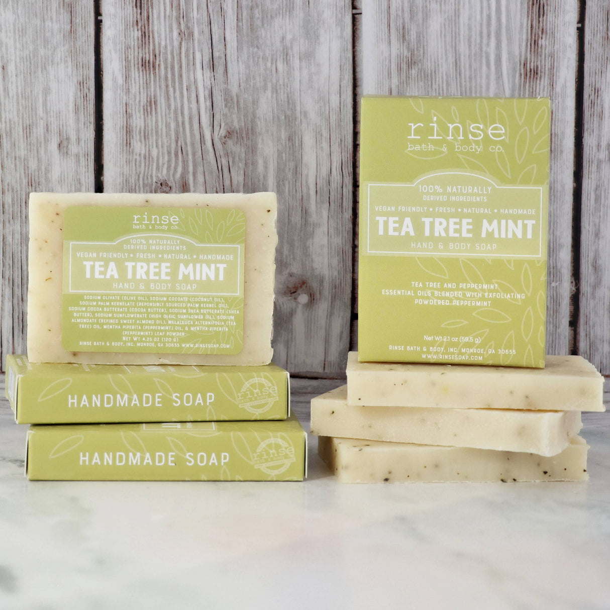 Mini Soap - Tea Tree Mint | Natural Bar Soap