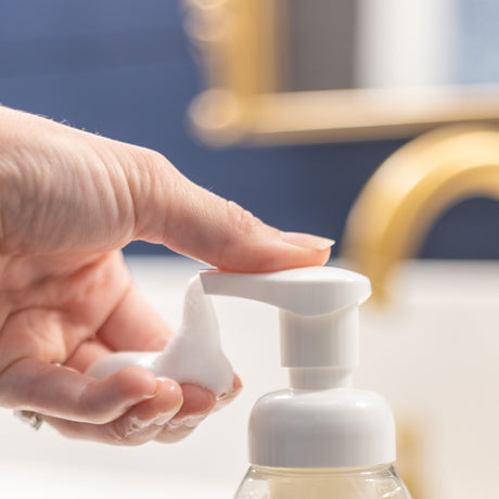 Almond & Honey Foaming Hand Soap — in-use
