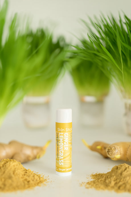 Ginger Lemongrass Pucker & Skin Stick Bundle — lifestyle