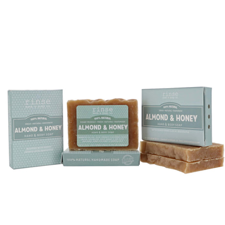 Almond & Honey Mini Bar – Rinse Bath & Body Co.