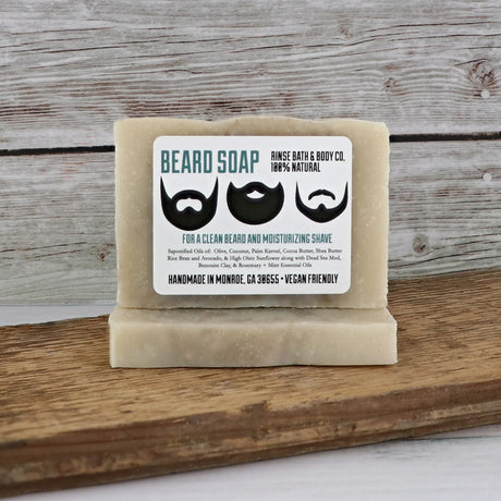 Rinse Tester - Mini Soap - handmade natural product - texture close-up