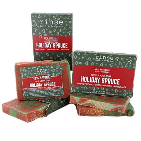 Handmade Tester - Seasonal Mini Soap - naturally derived - alternate angle