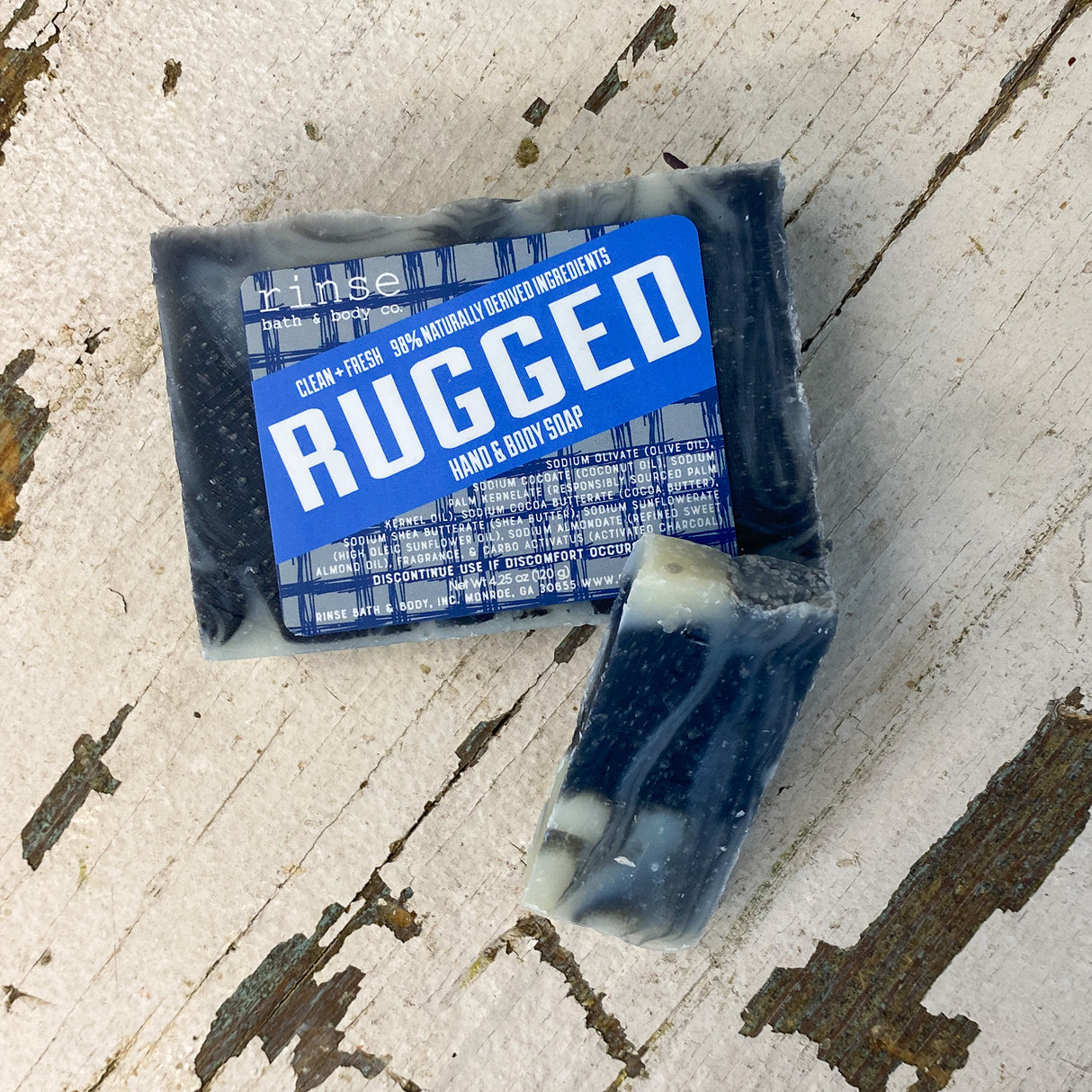 Handmade Rugged Soap — lifestyle