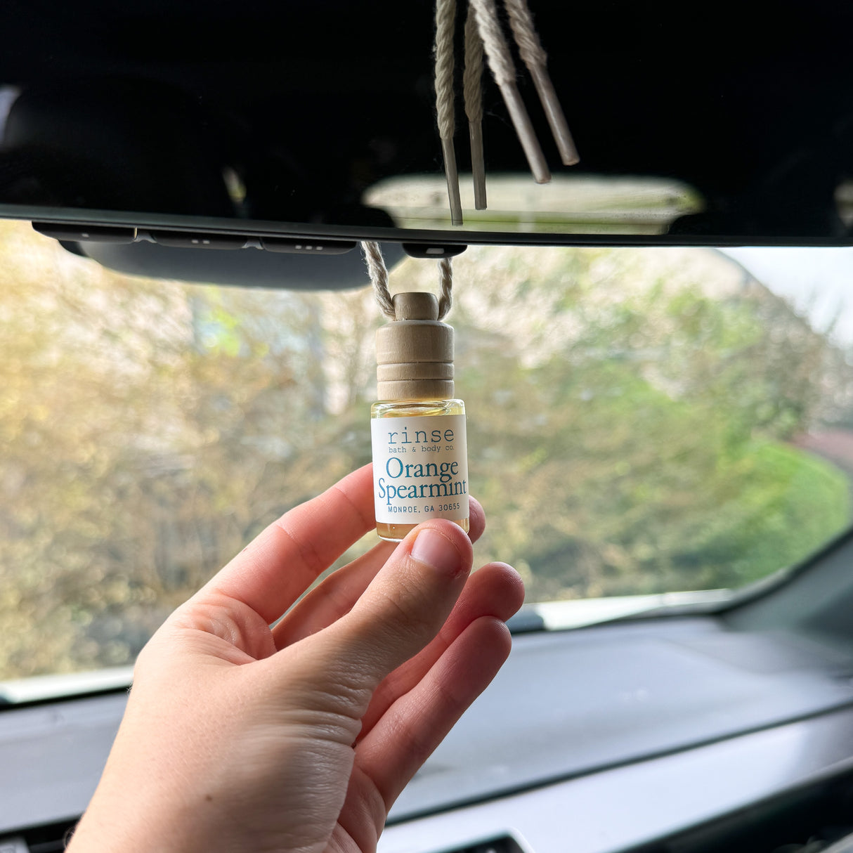 Essential Oil Car Diffuser — lifestyle