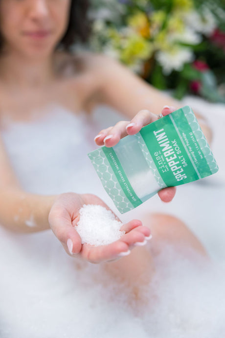 Speppermint Soaking Salts — packshot