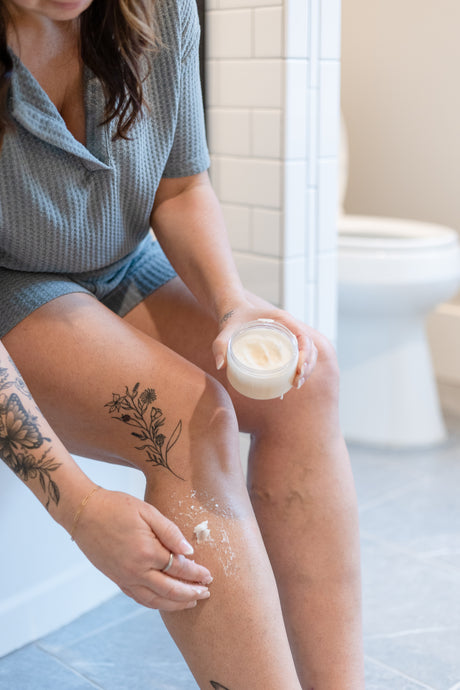 Sugar Scrub — in-use