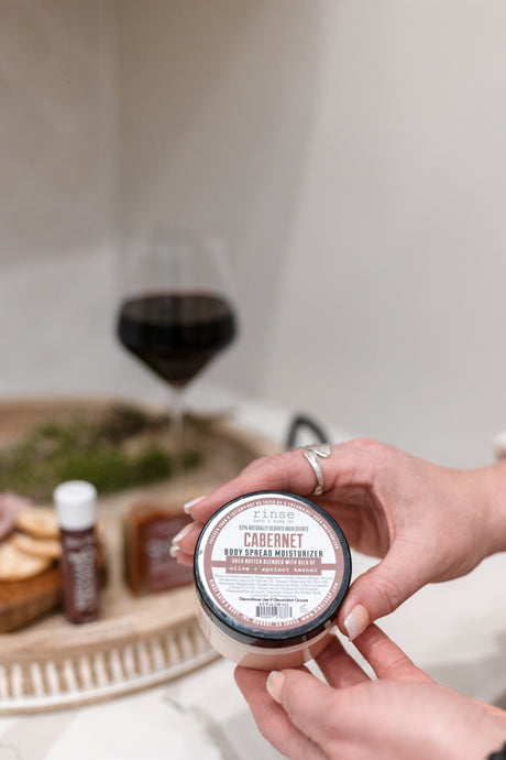 Natural Body Lotion (Body Spread) Cabernet — lifestyle