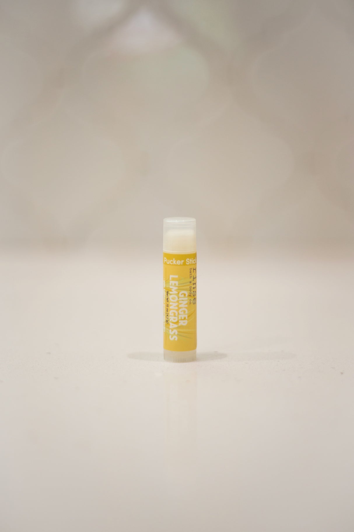 Ginger Lemongrass Soap + Pucker Stick Box — lifestyle