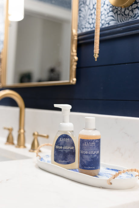 Blue Citrus Foaming Hand Soap — lifestyle