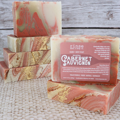Cabernet Soap + Pucker Stick Box — lifestyle