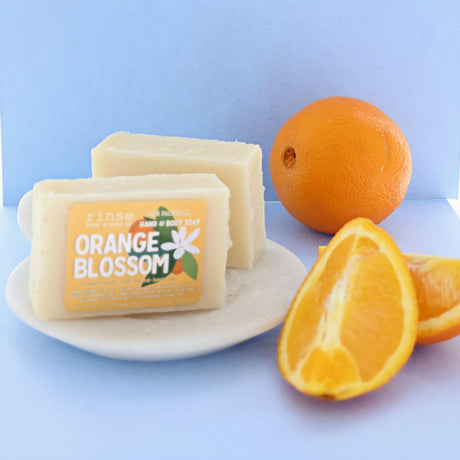 Handmade Orange Blossom Soap — lifestyle