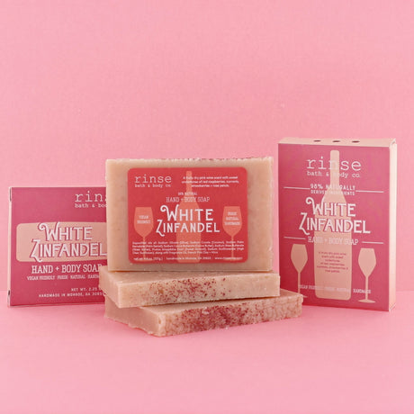 White Zinfandel Wine Soap — lifestyle
