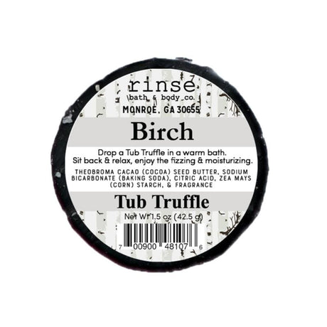 bath bomb in Birch by Rinse Bath & Body - alternate angle