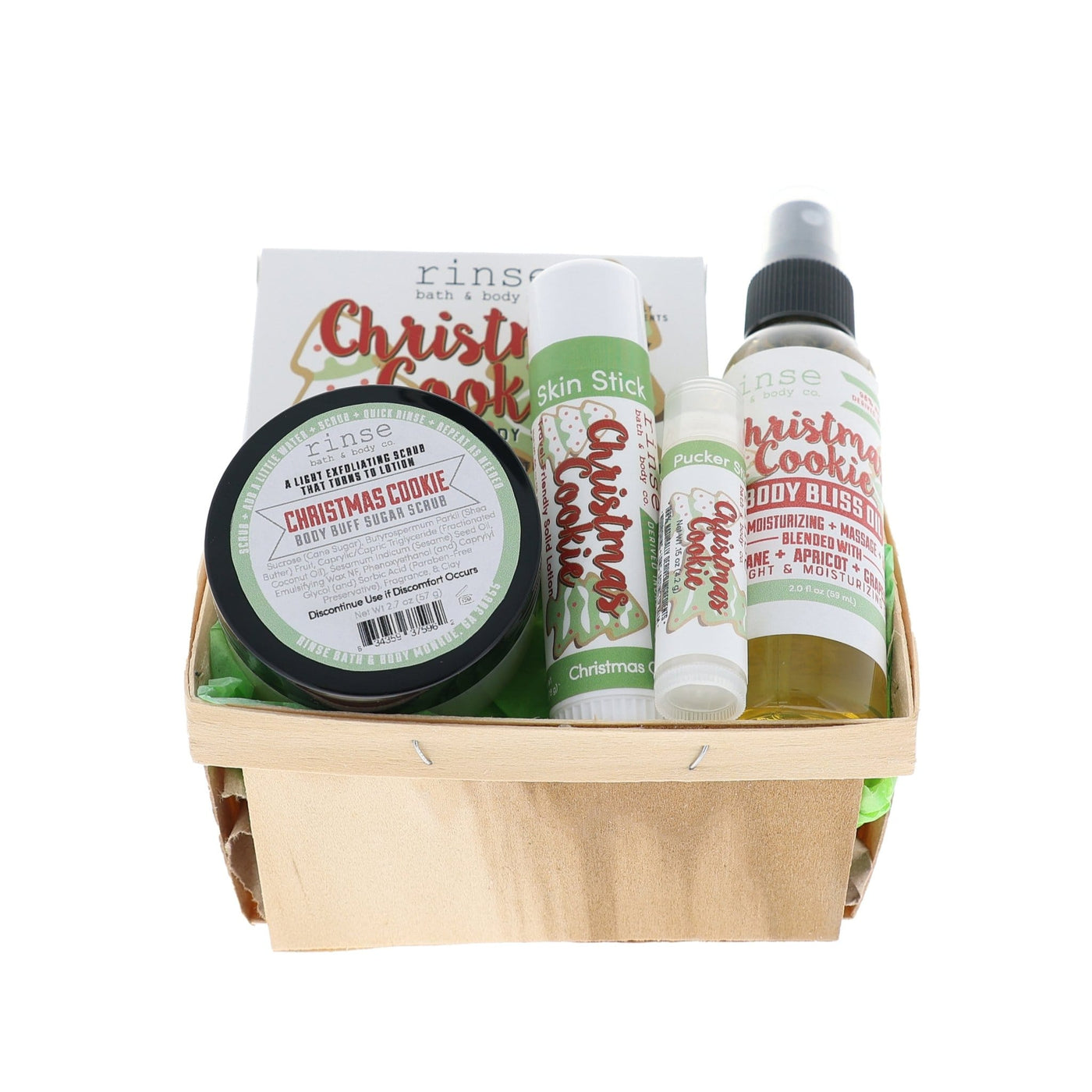 Christmas Cookie Travel Holiday Bundle from Rinse - ready to gift