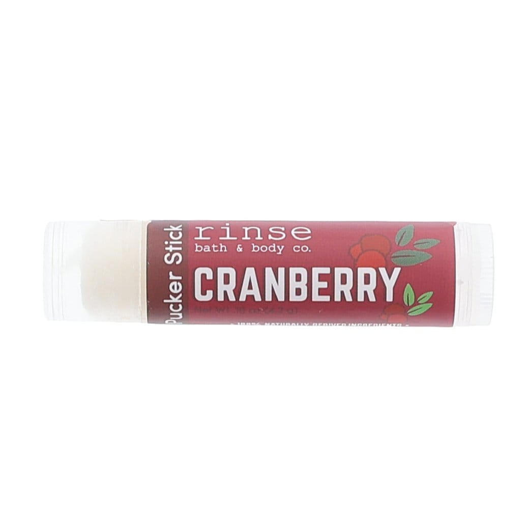 Handmade Cranberry natural lip balm - naturally derived