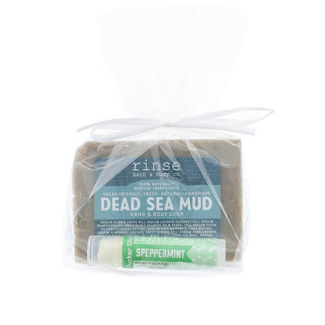 Natural natural bath and body gift set | Dead Sea Mud | Rinse Bath & Body Co.