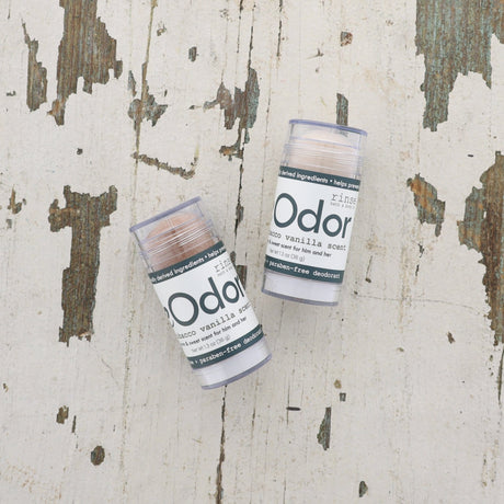 aluminum-free natural deodorant in Tobacco Vanilla by Rinse Bath & Body - detail view
