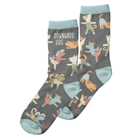 Blue Q Crew Socks