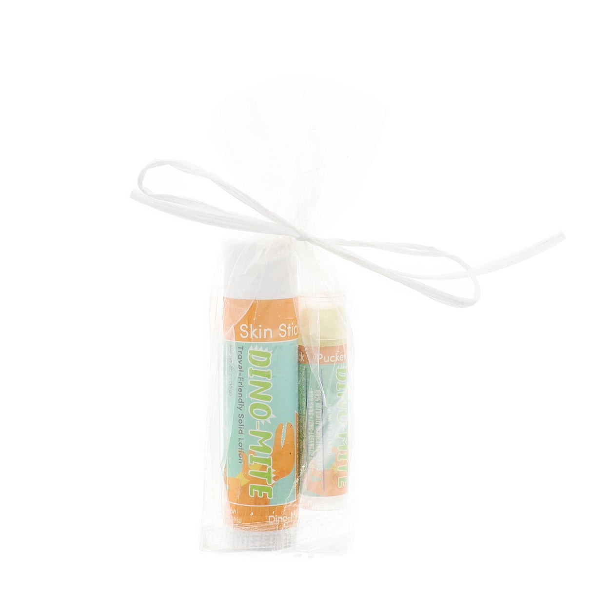 Dino-Mite Gift Set | Solid Lotion + Lip Balm | Gift-Ready | Rinse