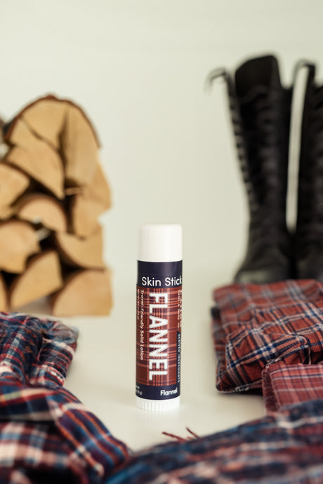 Flannel Pucker & Skin Stick Bundle — lifestyle