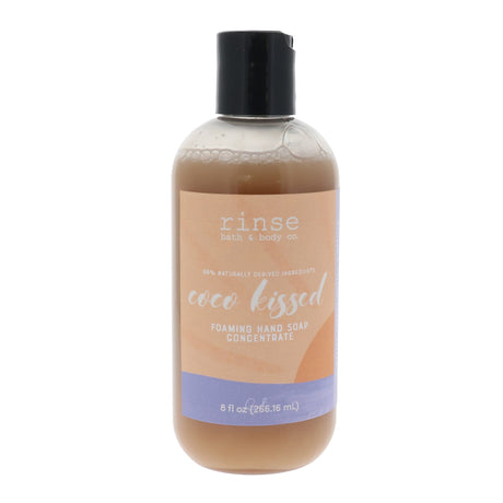 Rinse Coconut natural foaming hand soap - gentle cleansing formula