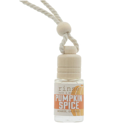 Handmade Pumpkin Spice natural car air freshener - naturally derived