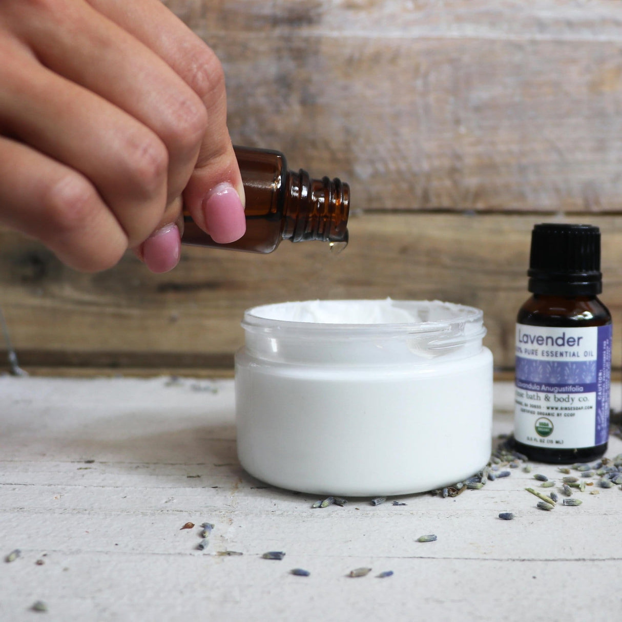 Handmade Certified Organic pure essential oil - naturally derived - lifestyle shot