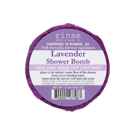 Lavender shower steamer