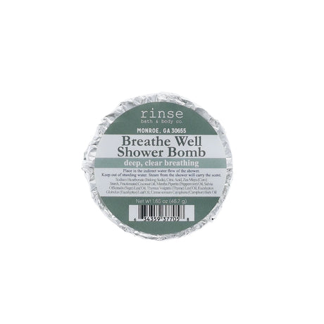 Breathe Well Bath Fizz – Rinse Bath & Body Co.