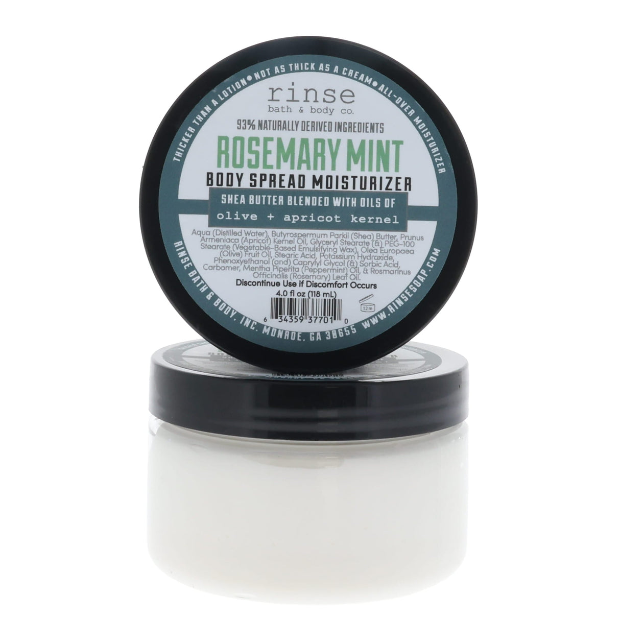 Rosemary Mint Lotion – Rinse Bath & Body Co.