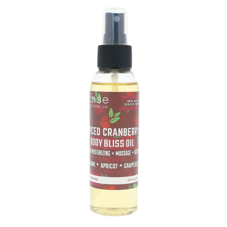 Natural natural body oil | Spiced Cranberry | Rinse Bath & Body Co.
