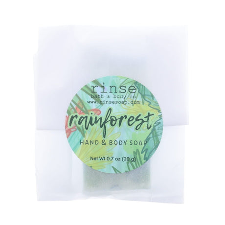 Rainforest natural bath & body product from Rinse - family-made since 2003