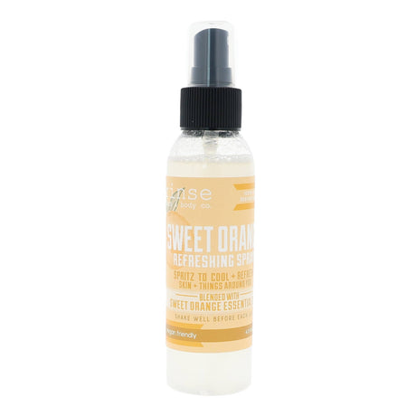 room and linen spray in Sweet Orange by Rinse Bath & Body