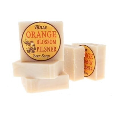 Orange Blossom Pilsner beer soap