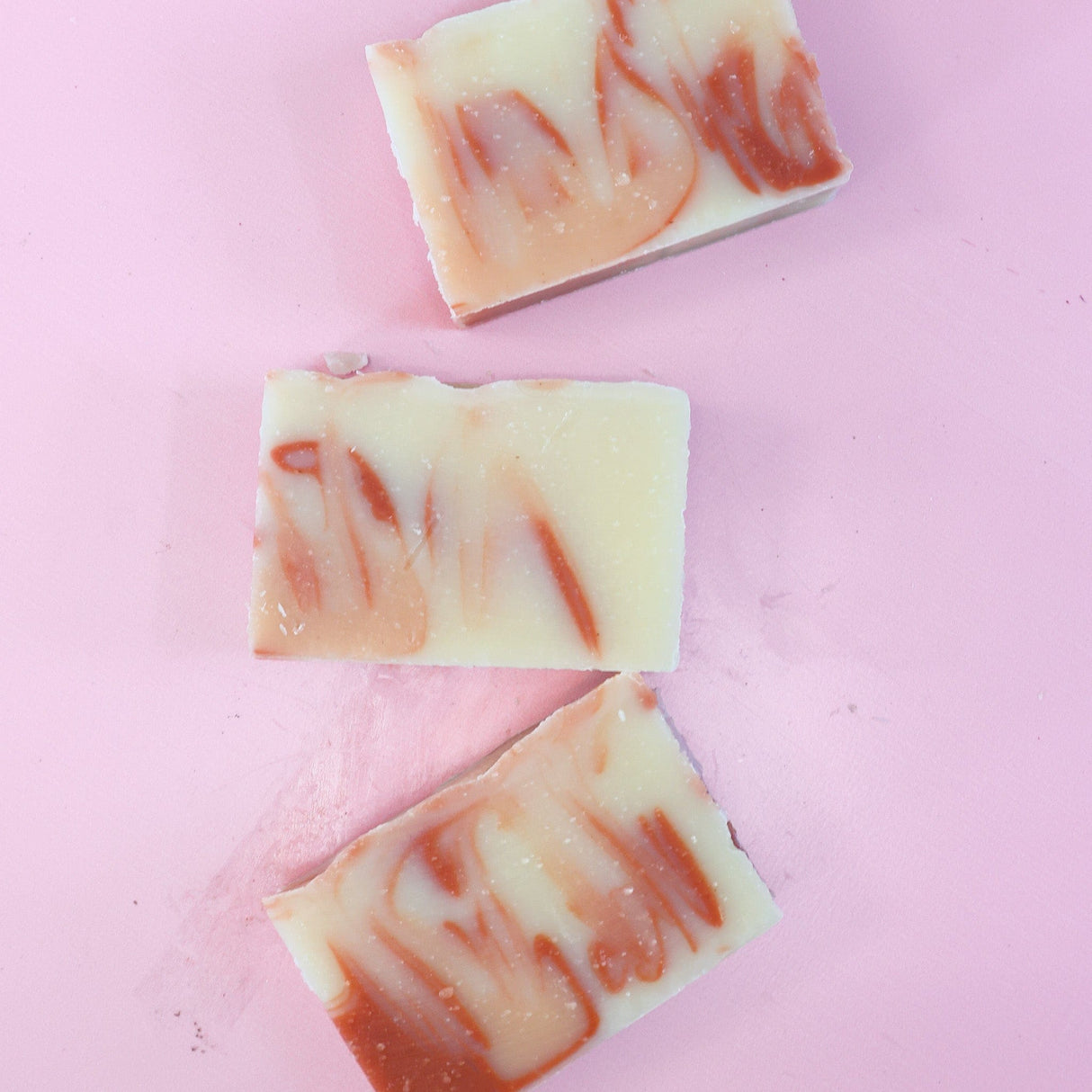 Natural handmade natural bar soap | Peach | Rinse Bath & Body Co. - lifestyle shot