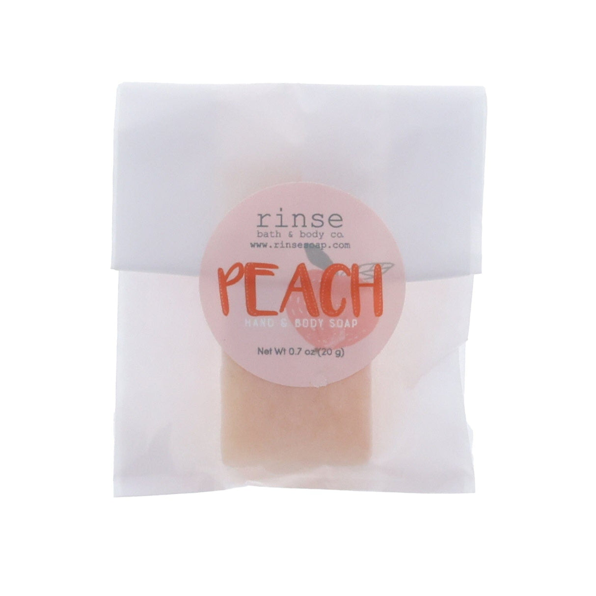 Natural natural bath & body product | Peach | Rinse Bath & Body Co.