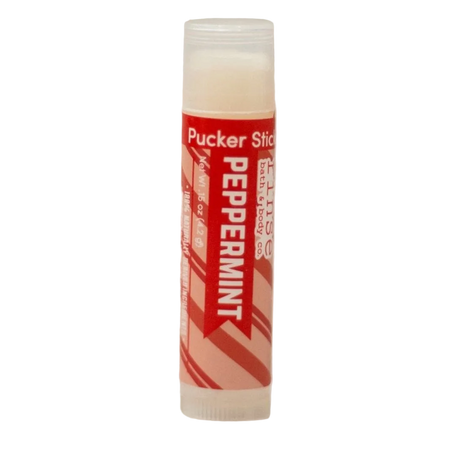 natural lip balm in Peppermint by Rinse Bath & Body