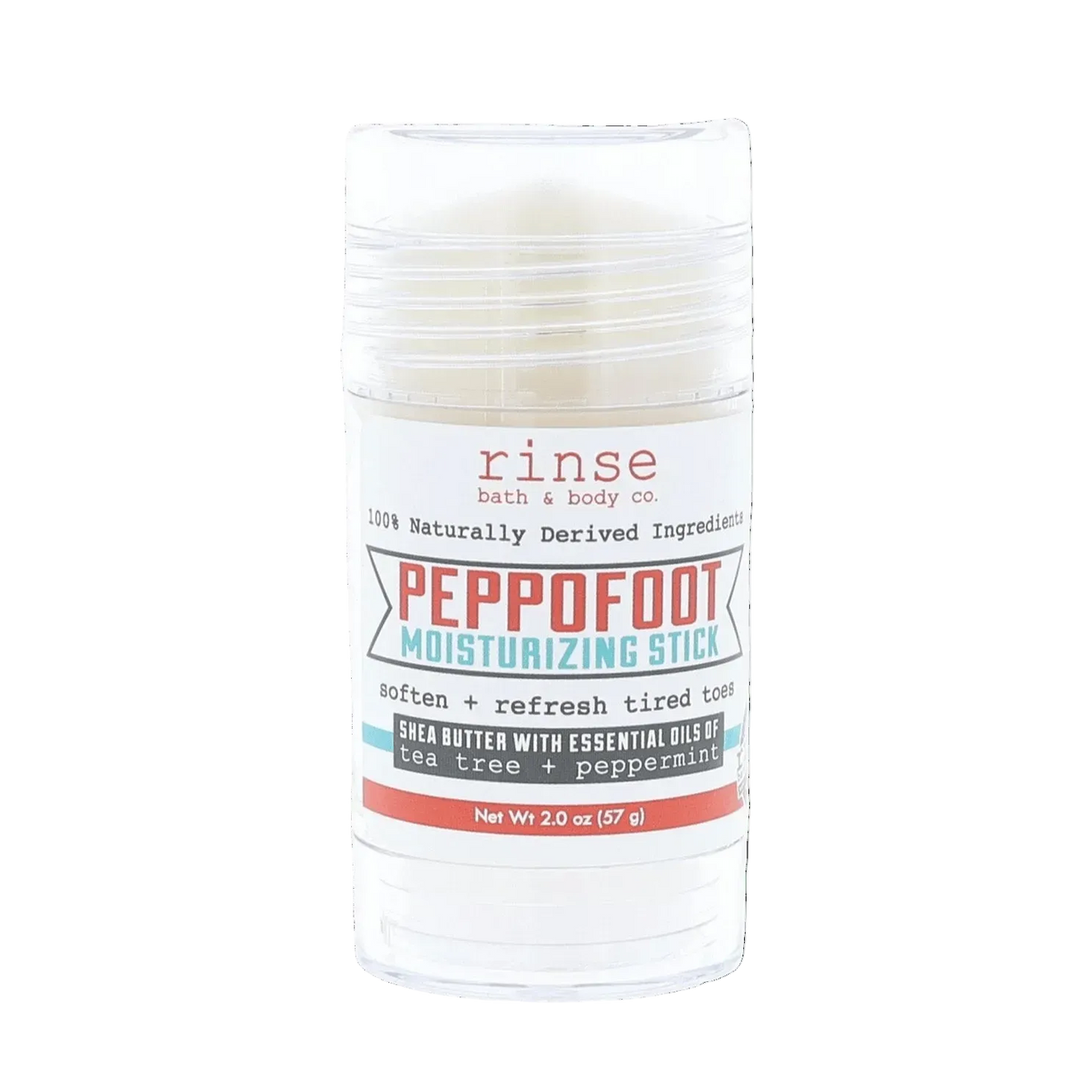Peppermint Foot Balm | Peppofoot Stick | Cracked Heel Relief | Rinse