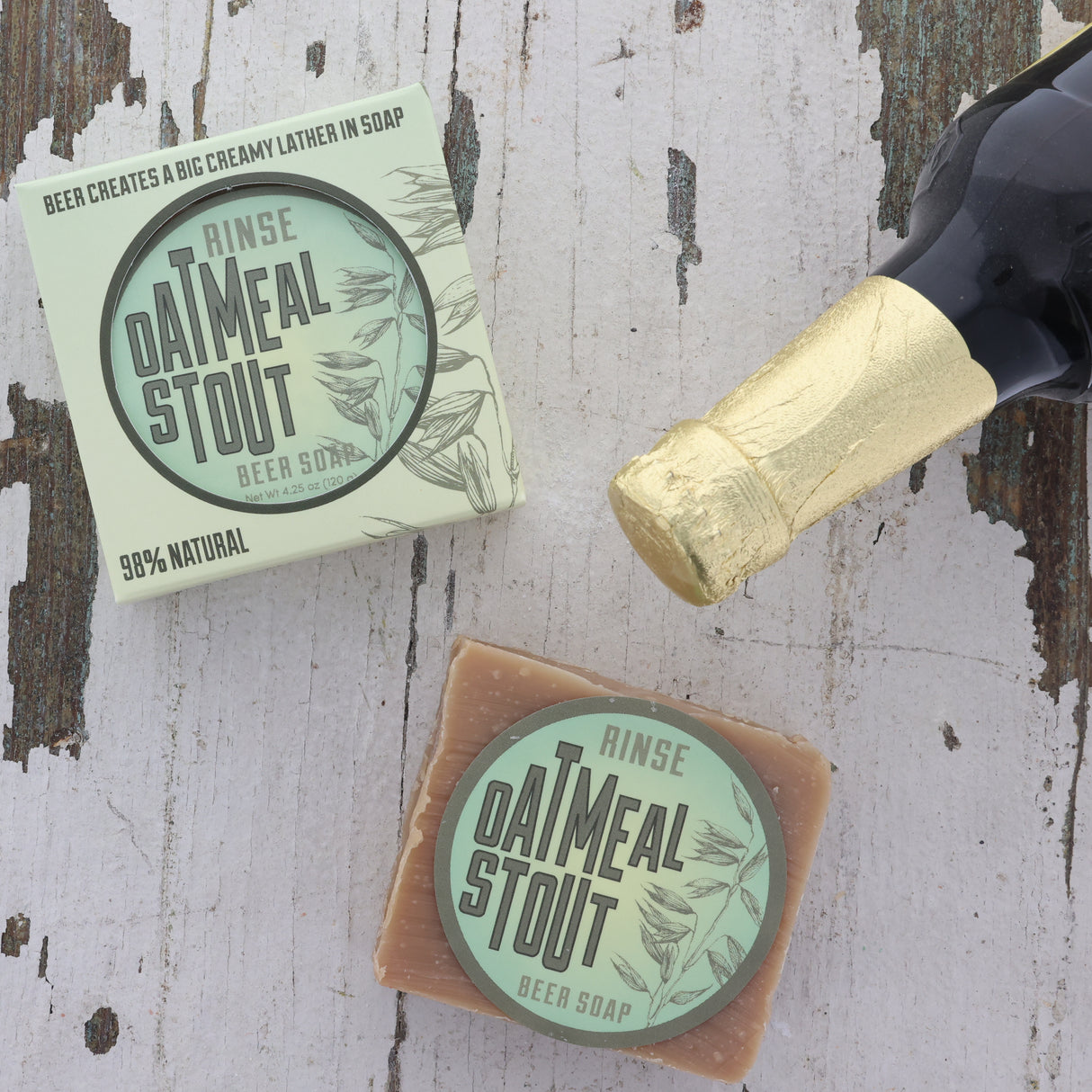 Oatmeal Stout Beer Soap — packshot