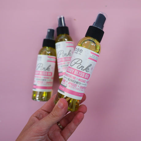 Handmade Tester - Body Bliss Oil - naturally derived - texture close-up