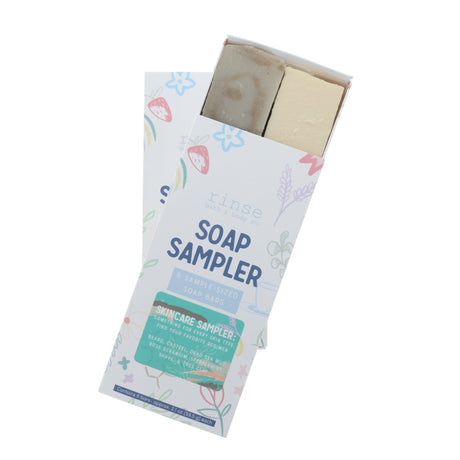 handmade natural bar soap in Skincare Collection by Rinse Bath & Body - detail view