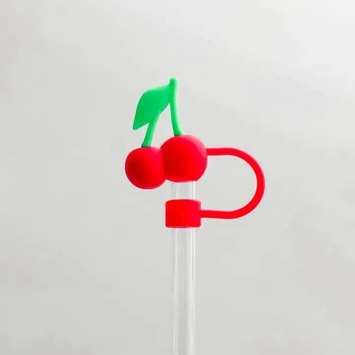 Straw Cover 10mm Cherries from Rinse - family-made since 2003